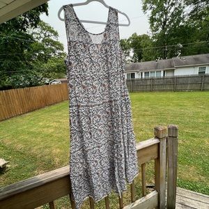 XL floral Maxi dress